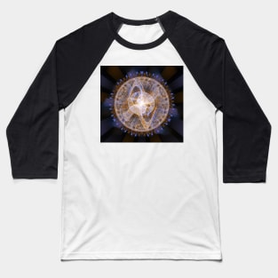 Abstract fractal (art1) Baseball T-Shirt